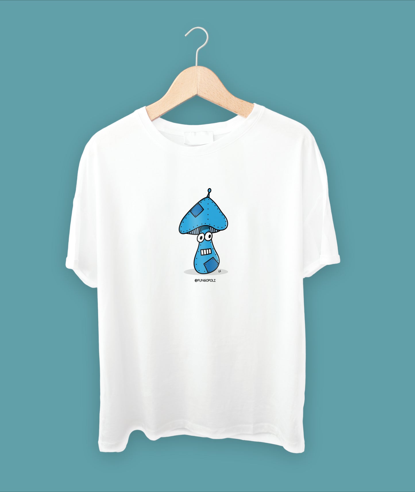 T-Shirt fungo robot