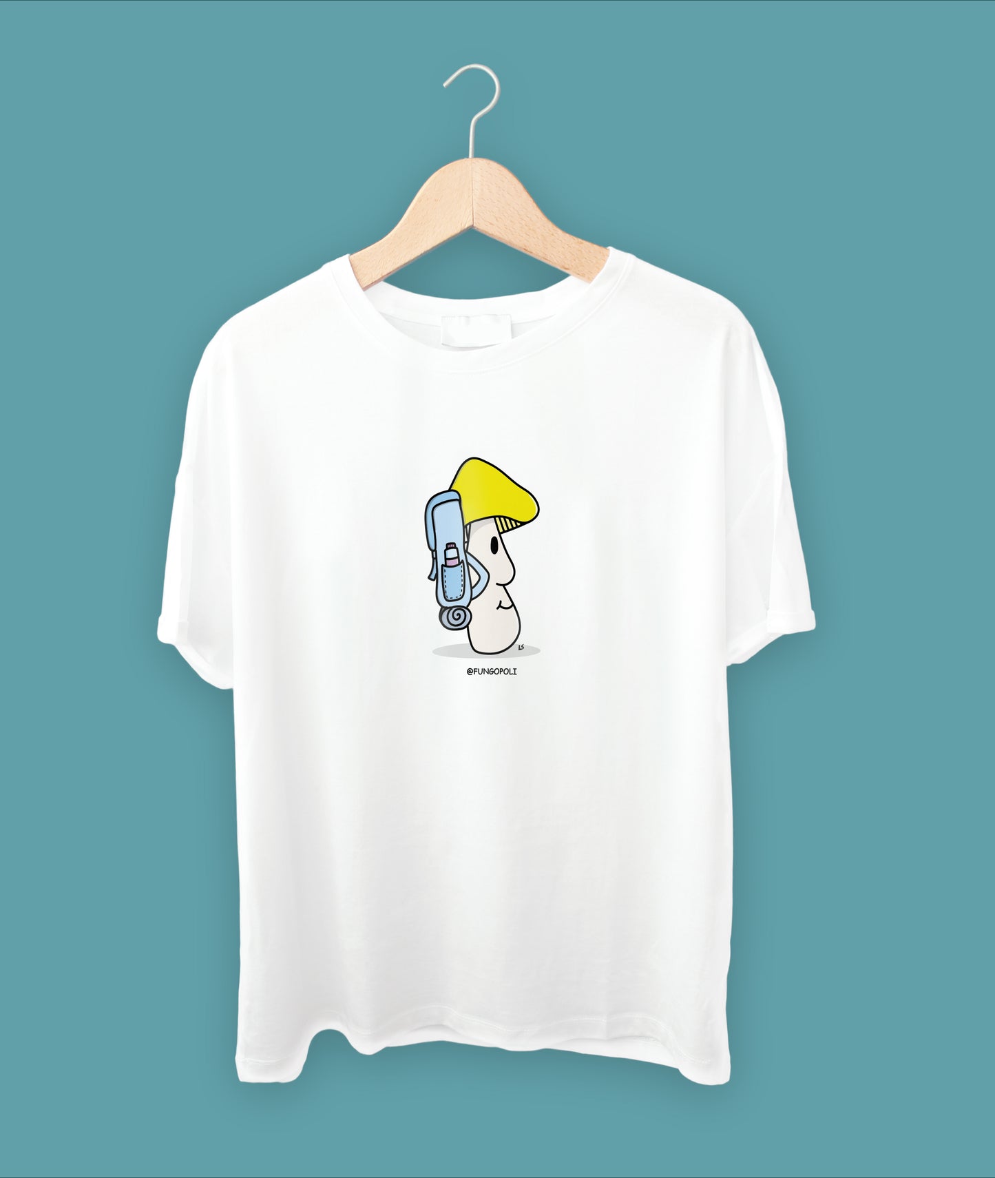 T-Shirt fungo viaggiatore